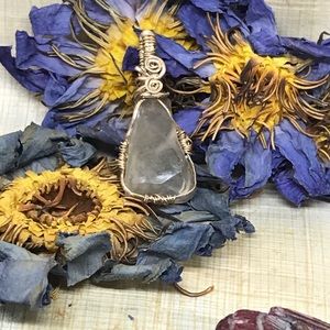 SOLD ❗️Libyan Desert Glass 12k goldfill pendant